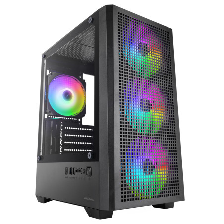 Mars Gaming MCVECTOR MCVECTOR, Mini Tower, Negro, micro ATX, Mini-ITX, 203 mm, 335 mm, 397 mm