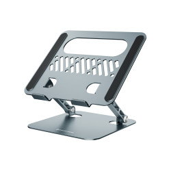 Conceptronic THANA10G THANA10G, Soporte para ordenador portátil, Gris, Aluminio, 43,2 cm (17"), 3 kg, 240 mm