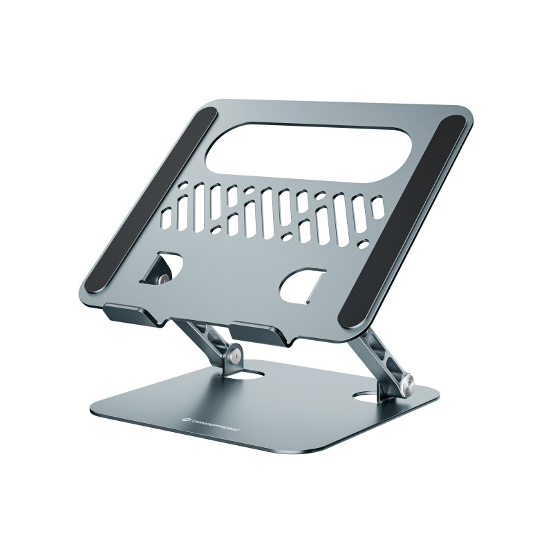 Conceptronic THANA10G THANA10G, Soporte para ordenador portátil, Gris, Aluminio, 43,2 cm (17"), 3 kg, 240 mm