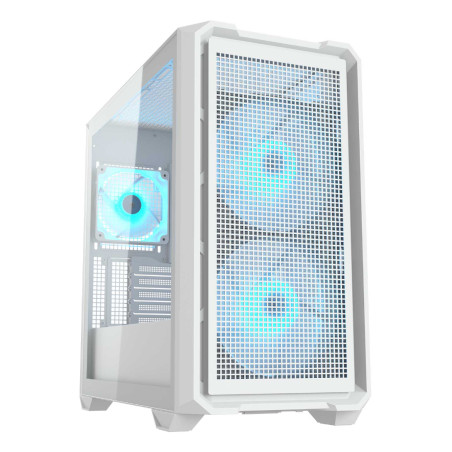 COUGAR CGR-5GC9W-RGB MX600 MINI RGB, Mini Tower, PC, Blanco, micro ATX, Mini-ITX, Juego, Multi