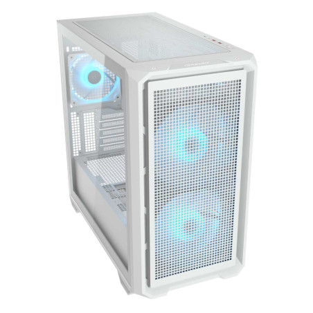 COUGAR CGR-5GC9W-RGB MX600 MINI RGB, Mini Tower, PC, Blanco, micro ATX, Mini-ITX, Juego, Multi