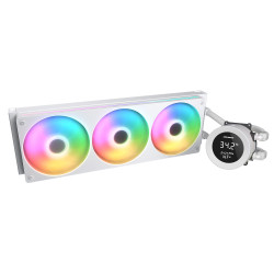 COUGAR 3MPUA360.0002 CGR-PSDVARGB-W-360, Sistema de refrigeración líquida todo en uno, 12 cm, 700 RPM, 2500 RPM, Blanco 2