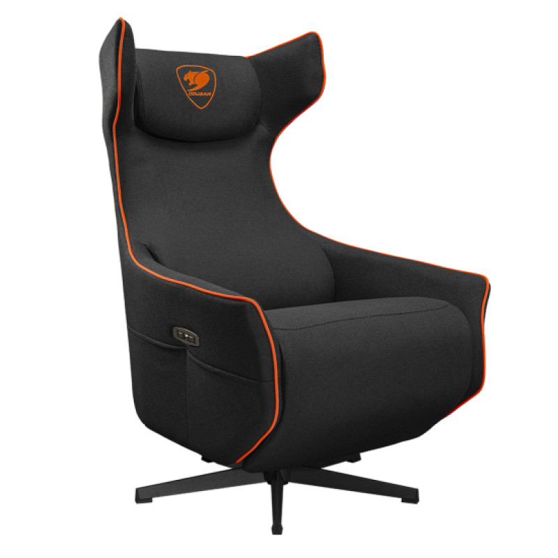 COUGAR 3MMGSORB.0001 CGR-MGS-ORB, Sofá de gaming, 150 kg, Asiento acolchado, Respaldo tapizado, Negro, Negro