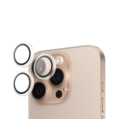 PanzerGlass 1286 ® Hoops® Camera Lens Protector Transparent iPhone 16 Pro | 16 Pro Max, Apple, Apple - iPhone 16 Pro, Apple -