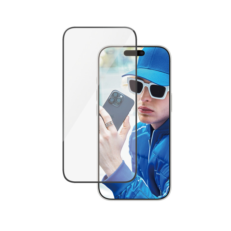 PanzerGlass 2862 ® Screen Protector iPhone 16 Pro | Ultra-Wide Fit, Apple, Apple - iPhone 16 Pro, Aplicación en seco,