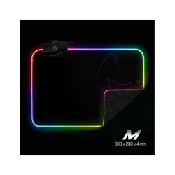 Spirit of Gamer SOG-PADMRGB Darkskull, Negro, Multicolor, Imagen, Tela, Caucho, USB con suministro de corriente, Base 2