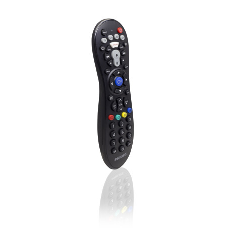 Philips SRP3014/10 Perfect replacement Mando a distancia universal SRP3014/10, DTV, DVD/Blu-ray, DVR, SAT, TV, IR inalámbrico,