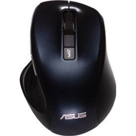 ASUS 90XB066N-BMU000 MW202C, mano derecha, IR LED, RF inalámbrico, 4000 DPI, Azul