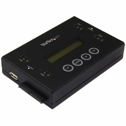 StarTech.com SU2DUPERA11 Clonador y Borrador Independiente 1:1 para Memorias USB y Unidades de Disco Duro y SSD SATA - con