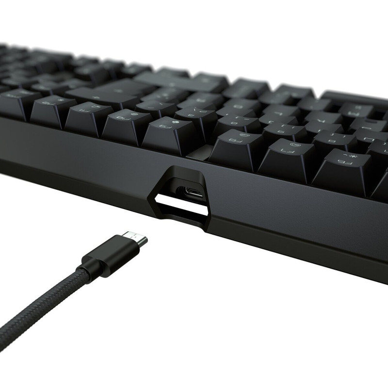 CHERRY G80-3890LJAES-2 XTRFY MX 3.1 RGB, Alámbrico, USB, Interruptor mecánico, QWERTY, LED RGB, Negro