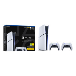 Sony 1000050120 Playstation 5 Slim Digital, PlayStation 5, Negro, Blanco, 16384 MB, GDDR6, 448 GB/s, AMD