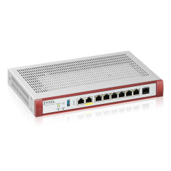 Zyxel USGFLEX100HP-EU0101F USG Flex 100HP, 3 Gbit/s, 750 Mbit/s, 1500 Mbit/s, 550382,5753 h, IKEv2, IPSec, SSL, Alámbrico