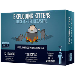 Asmodee EKIRFD01ES Exploding Kittens EKIRFD01ES, Juego De Cartas, Partido, 7 año(s), 15 min