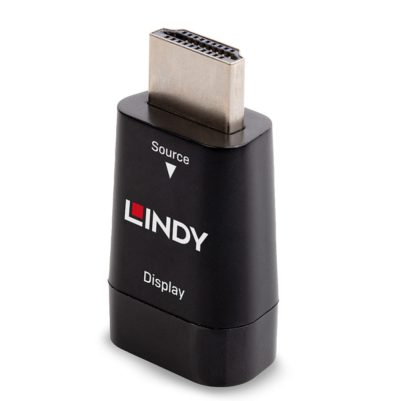 Lindy 38194 38194, HDMI Type A (Standard), VGA, 0 m, Negro