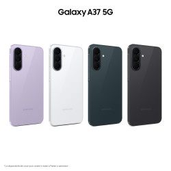 Samsung SM-A376BZAGEUE Galaxy A37 5G, 17 cm (6.7"), 8 GB, 256 GB, 50 MP, Android 16.0, Carbón vegetal 2