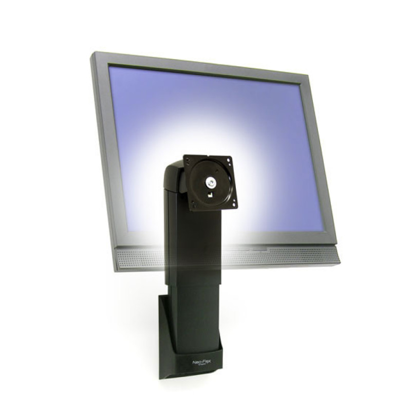 Ergotron 60-577-195 Neo-Flex Wall Mount Lift, 7,2 kg, 61 cm (24"), 75 x 75 mm, 100 x 100 mm, Negro