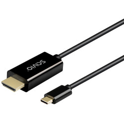 Savio CL-190 Cl-190, 1 m, USB C, Negro 2