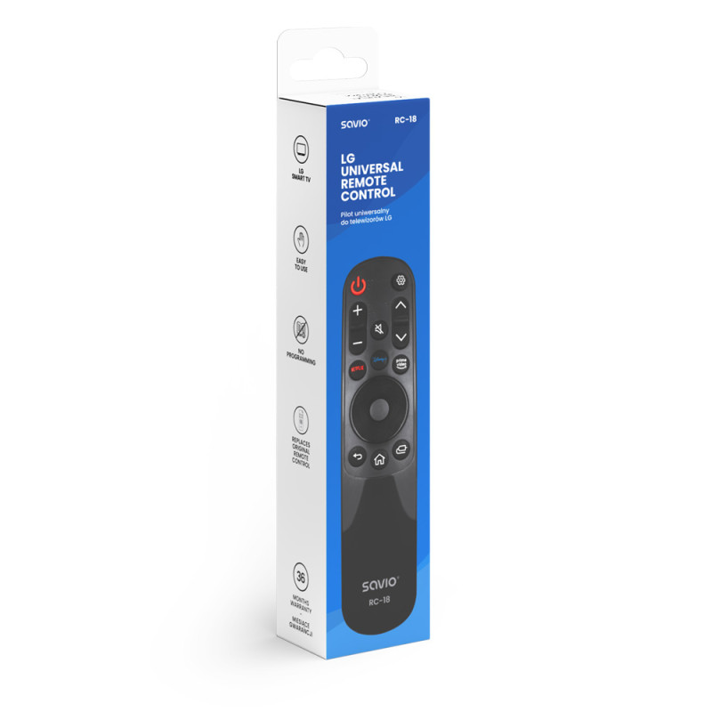 Savio RC-18 RC-18, Universal, Negro