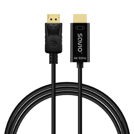Savio CL-189 CL-189, 1,5 m, Macho, Macho, Derecho, Derecho, Oro