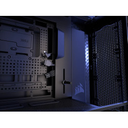 Corsair CC-9011309-WW FRAME 5000D RS ARGB, Midi Tower, PC, Negro, ATX, EATX, micro ATX, Mini-ITX, Plástico, Acero, Vidrio 2
