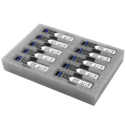 StarTech.com GLCLHSMD10ST Paquete de 10 Módulos SFP Compatibles con Cisco GLC-LH-SMD - 1000BASE-LX/LH - Fibra Monomodo 1GbE -