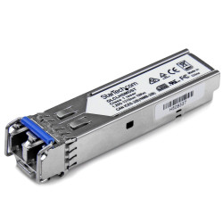 StarTech.com GLCLHSMD10ST Paquete de 10 Módulos SFP Compatibles con Cisco GLC-LH-SMD - 1000BASE-LX/LH - Fibra Monomodo 1GbE - 2