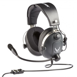 Thrustmaster 4060104 T.Flight U.S. Air Force Edition, Alámbrico, Juego, 650 g, Auriculares, Negro