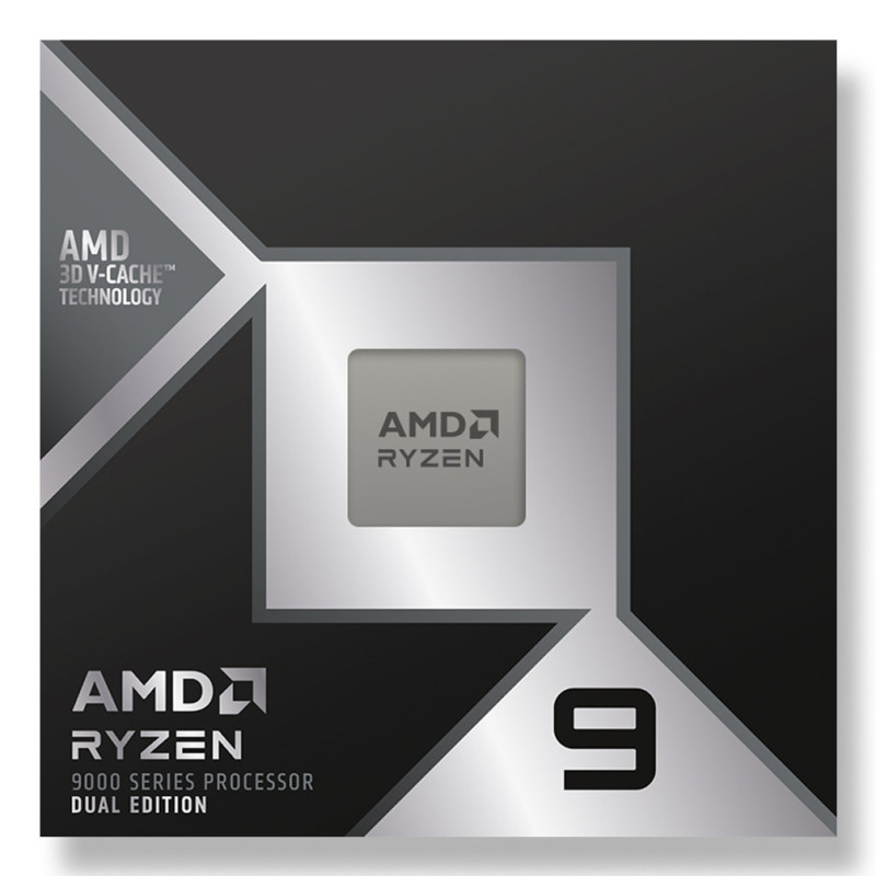 AMD 100-100001978WOF Ryzen 9 9950X3D2 Dual Edition, AMD Ryzen™ 9, Zócalo AM5, 4 nm, Caja, AMD, 9950X3D2