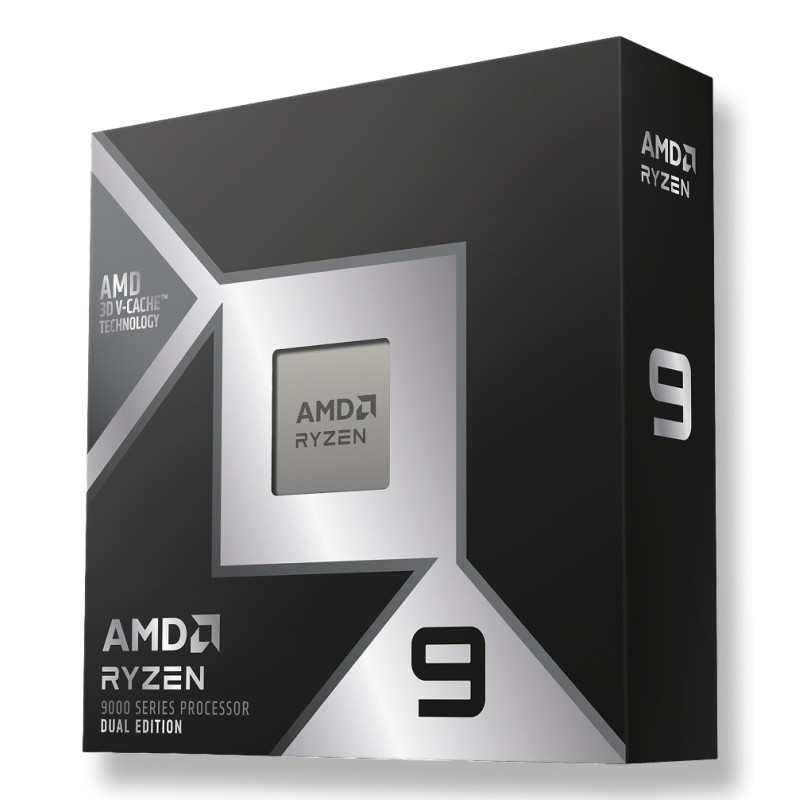 AMD 100-100001978WOF Ryzen 9 9950X3D2 Dual Edition, AMD Ryzen™ 9, Zócalo AM5, 4 nm, Caja, AMD, 9950X3D2