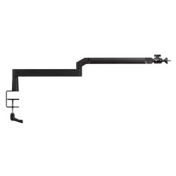 Elgato 10AAN9901 Wave Mic Arm LP, Soporte para micrófono dinámico de voz, Base para escritorio, Negro, Metal, 1,69 kg, 2,15 kg