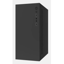 Approx APPC-205F APPC-205F, PC, Negro, micro ATX, Mini-ITX, SPCC, 13,5 cm, 26 cm 2