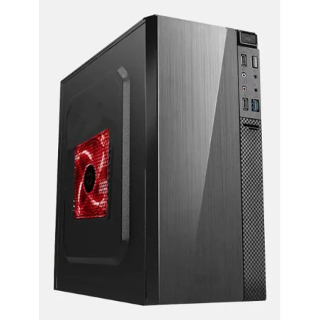 Approx APPC-203F APPC-203F, PC, Negro, micro ATX, Mini-ITX, SPCC, 13 cm, 26 cm