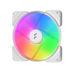 Fractal Design FD-F-AS1-1409 Aspect 14 RGB PWM, Ventilador, 14 cm, 500 RPM, 1700 RPM, 132,5 m³/h, Blanco