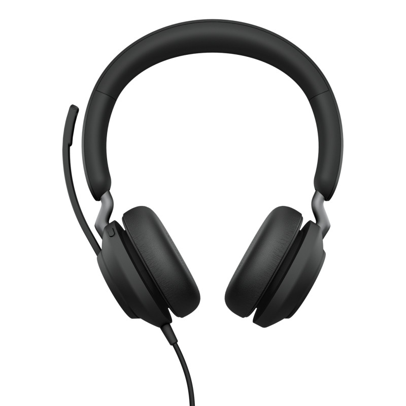 Jabra 24189-999-999 Evolve2 40 SE, Alámbrico, Llamadas/Música, 20 - 20000 Hz, 188 g, Auriculares, Negro
