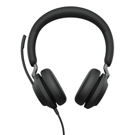 Jabra 24189-999-999 Evolve2 40 SE, Alámbrico, Llamadas/Música, 20 - 20000 Hz, 188 g, Auriculares, Negro