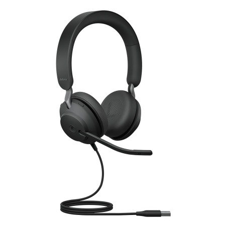Jabra 24189-999-999 Evolve2 40 SE, Alámbrico, Llamadas/Música, 20 - 20000 Hz, 188 g, Auriculares, Negro