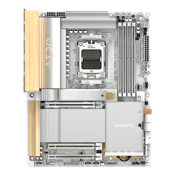 GIGABYTE X870E AERO X WOOD X870E AERO X3D WOOD Placa Base - Compatible con procesadores AMD Ryzen 9000, VRM digital de 16+2+2 2