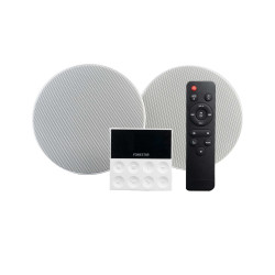 Fonestar KS-WALL KS-WALL, Minicadena de música para uso doméstico, Negro, Gris, Blanco, 30 W, 8 Ω, FM, LCD