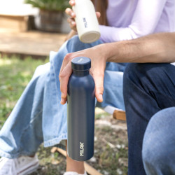 Milan 643020B 643020B, Uso diario, 590 ml, Tapón de tornillo, Acero inoxidable, Marina, Azul marino 2