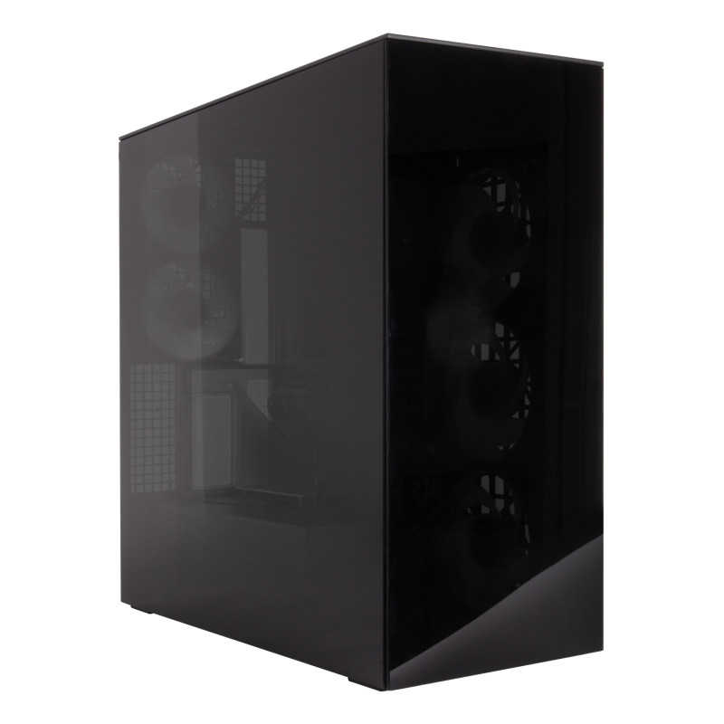 ARCTIC ACPCC00016A Xtender VG Black (Tinted Glass), Midi Tower, PC, Negro, EATX, Metal, Vidrio templado, Juego