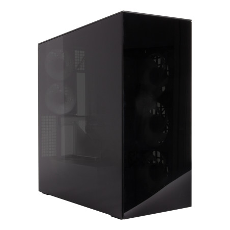 ARCTIC ACPCC00016A Xtender VG Black (Tinted Glass), Midi Tower, PC, Negro, EATX, Metal, Vidrio templado, Juego