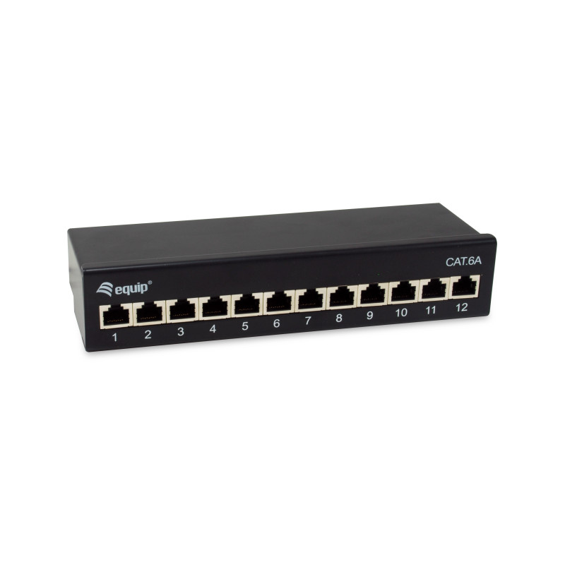 Equip 326622 326622, 10GBase-T, 10 Gigabit Ethernet, 10000 Mbit/s, RJ-45, Cat6a, Negro