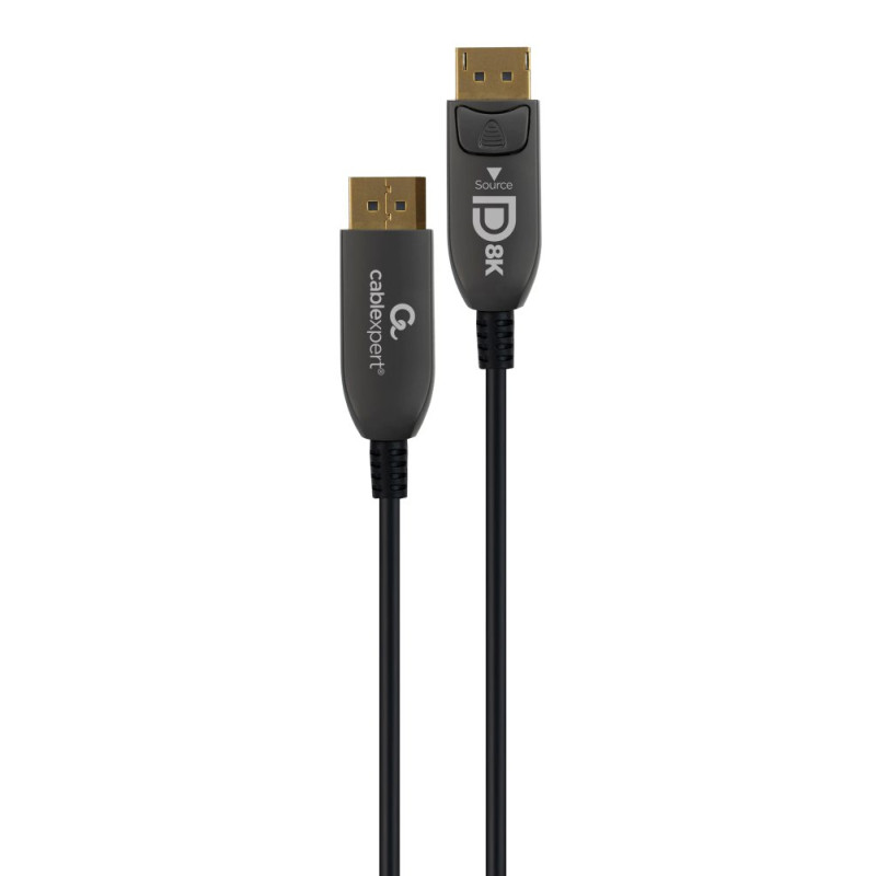 Gembird CC-DP8K-AOC-5M CC-DP8K-AOC-5M, 5 m, DisplayPort, DisplayPort, Macho, Macho, 7680 x 4320 Pixeles