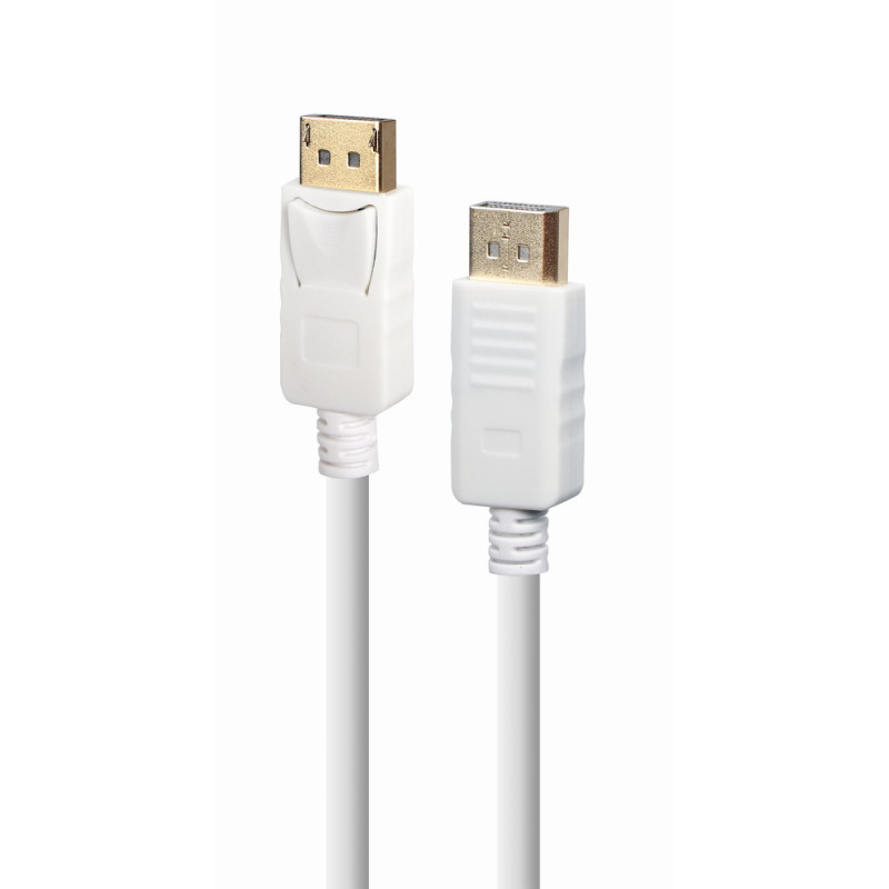 Gembird CC-DP2-6-W CC-DP2-6-W, 1,8 m, DisplayPort, DisplayPort, Macho, Macho, 3840 x 2160 Pixeles