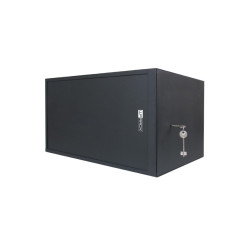 WP WPN-RWS-12506-B WPN-RWS-12506-B, 12U, 60 kg, Bloqueo del teclado, Rieles de rack, Negro