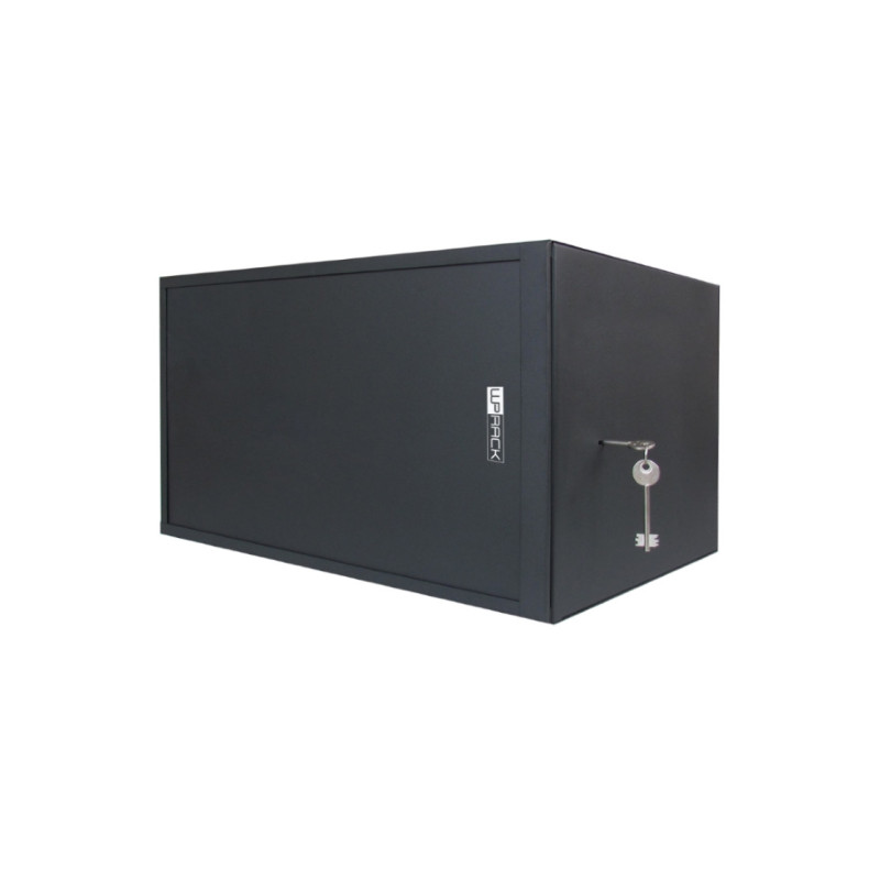 WP WPN-RWS-12506-B WPN-RWS-12506-B, 12U, 60 kg, Bloqueo del teclado, Rieles de rack, Negro