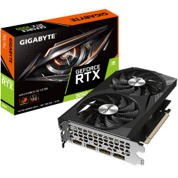 GIGABYTE GV-N3050WF2OCV2-8GD GeForce RTX 3050 WINDFORCE OC V2 8G, GeForce RTX 3050, 8 GB, GDDR6, 128 bit, 7680 x 4320 Pixeles,