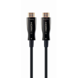 Gembird CCBP-HDMI-AOC-50M-02 CCBP-HDMI-AOC-50M-02, 50 m, HDMI tipo A (Estándar), HDMI tipo A (Estándar), 18 Gbit/s, Negro 2