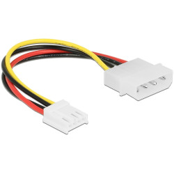 DeLOCK 85337 85337, Molex (4-pin), 4-pin PWM, 0,15 m, Macho, Hembra, Derecho