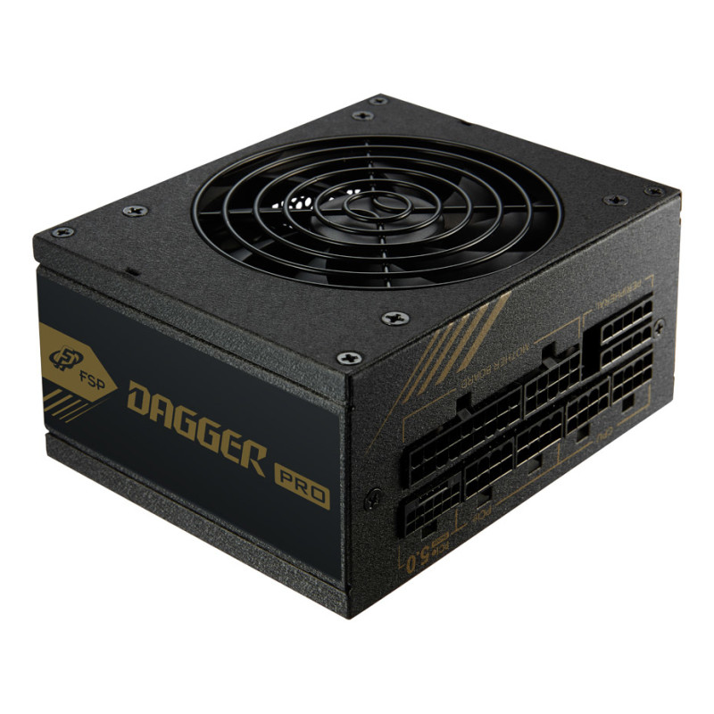 FSP PPA8503900 DAGGER PRO 850W Unidad de fuente de alimentación SFX SFX3.3 Negro, 850 W, 100 - 240 V, 50/60 Hz, 12-6 A,